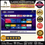 Joson Smart tv 42 inches By Classic Audio- android tv 42 inch smart led tv flat screen ultra-thin (O