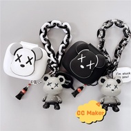 Suitable for EarFun Air Pro4i-TW230 Case Cartoon Bear Silicone Soft Case for EarFun Air Pro4i Shockp