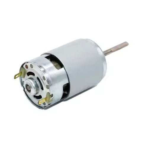 775 Motor Extended Shaft Large Torque Fan Motor Miniature DC Motor 3500-7000RPM D Shaft Motor DC12-2