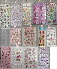 My Melody Kuromi 絕版貼紙