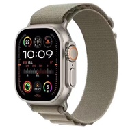 优亚勒 苹果Apple Watch Ultra智能手表表腕带智能运动智能手表腕带尼龙编织舒适佩戴潮男女生款 高山尼龙【军绿】 通用