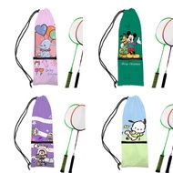 [Badminton Racket Bag] Badminton Racket Kulomi New Style Badminton Racket Bag Unique Badminton Equipment Cartoon Anime Badminton Racket Set