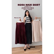 MAFIA - NORA MAXI SKIRT/ Maxi pleated skirt