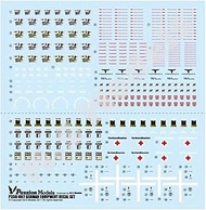 Passion Model 1/35 WWII German Army Equipment Decal Set Plastic Model Decal P35D-002