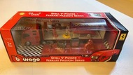 全新 Burago Shell V-power Ferrari passion series 貨車 模型車 模型貨車 figure 法拉利 法拉利模型