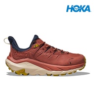HOKA Men Kaha 2 Low GTX Hiking Shoes - Hot Sauce / Shifting Sand
