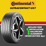 Tyre CONTINENTAL ULTRACONTACT UX7 215/60R17 225/60R18 225/55R18 225/55R19 (With Installation)