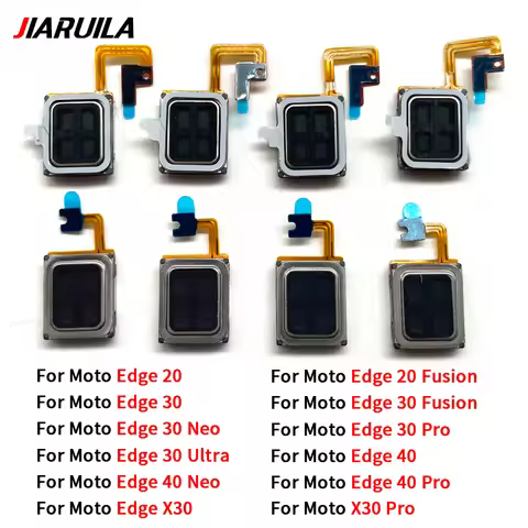 Front Top Earpiece Earphone Ear Speaker Sound Receive Replacement For Moto Edge 20 30 40 50 Neo Fusi