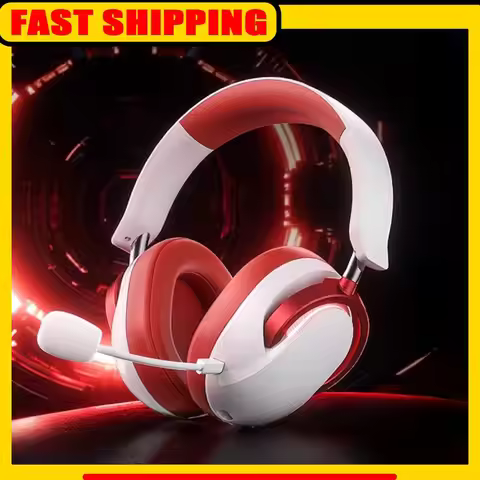 AULA A7Pro Headphone 4Mode Wireless Bluetooth Gaming Headset Intelligent Noise Reduction Surround 7.