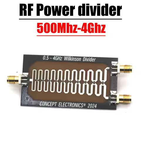 500Mhz- 4000Mhz Wilkinson RF Power Splitter RF Divider Combiner For RF Amplifier Power Synthesis ﻿86