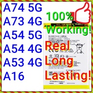 (Support 30W VOOC Fast Charge) NEW ORI Long Lasting ICT Stable Battery BLP805 for Oppo A16 A53 A54 A