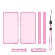 For AGPTEK M3 MP3 Player Clear Transparent TPU Protective Case Shell Anti‑Scratch Shock‑Resistant MP