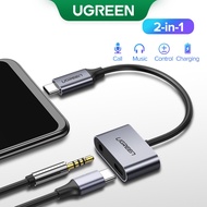 UGREEN USB C to Jack 3.5 Type C Cable Adapter USB Type C 3.5mm AUX Earphone Converter for Huawei P20 Pro Xiaomi Mi 6 8 9