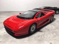 WELLY Flawed 1:24  Jaguar Jaguar XJ220 Sports Car Alloy Collection Model Static Decoration Hobby Met