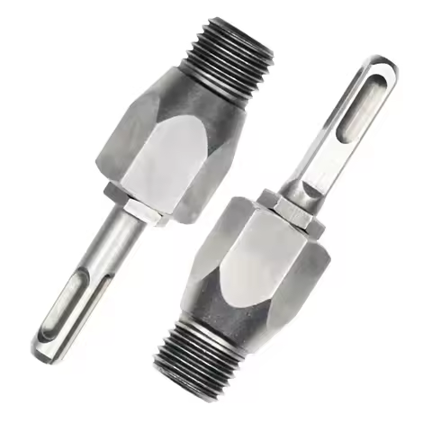 SDS Plus Arbor Split Integrated Adapter Electric Hammer M22 Diamond Core Drill Bit Square/Hex Handle