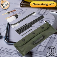 【ALLALOE】 Cleaning Derusting Kit Full Set Clean Brush For .22 Cal 5.56mm Rifles M16 M4