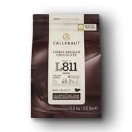 CALLEBAUT DARK CHOCOLATE 811 REPACK 250GR