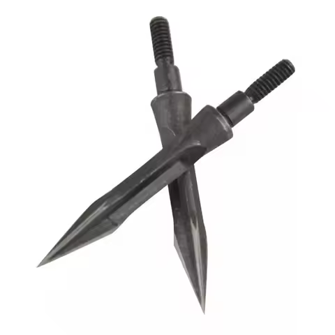 6/12/24pcs 125Grain Hunting Arrowheads Blade Tips Broadheads Screw Points Crossbow Bow Shooting Arch