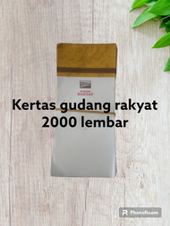 (COD) KERTAS PAPER GDNG RAKYAT MANIS 2000 LEMBAR