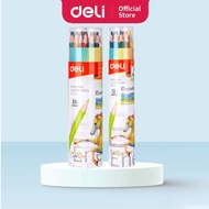 Deli Colour Pencil Pensel Warna Drawing Painting Color (24 Colours/Set) EC112-24