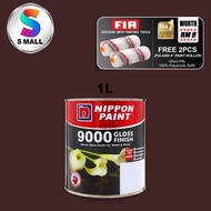 1L Nippon Paint 9000 Gloss Finish Wood & Metal Leather 1200