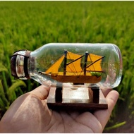 Ship in a bottle for your home decoration