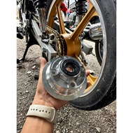 Hub SPORKET Rc80 Chorme Hub spocket rc80 chorme