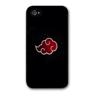 New Hot Fashion Naruto Akatsuki Clouds Hard Black Cover Case For Iphone 4 4s 5 5s 6 6plus 7 7 plus C