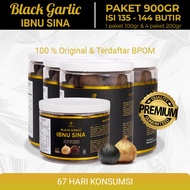 (BAWANG TUNGAL) BAWANG HITAM BLACK GARLIC IBNU SINA 900gr / SOLO BLACK GARLIC BAWANG LANANG HITAM TU