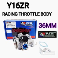 NLK Y16ZR RACING THROTTLE BODY 32MM 34MM 36MM 38MM TB Y16 NLK PERFORMANCE
