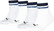 Boys' Herritage Stripe Quarter Socks (Pack of 4)