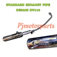 DEMAK DV110 / DV 110 - STANDARD EXHAUST PIPE EKZOS PAIP ASSY