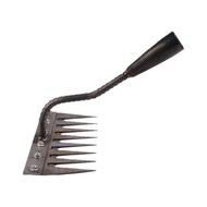 Good
 1PCS Teeth Carbon Steel Garden Hand Rake for Farm Garden Weeding Tools Scarifier Agricultural 