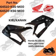 Honda RS-150 v1 main pipe side cove left right kiri kanan signal inner cover 100% original 64510 645