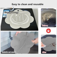 happylivingl Induction Cooktop Mat: Silicone Protector for Stove & Air Fryer