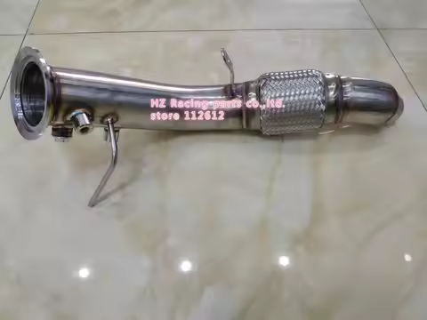 downpipe for BMW X5 E70 3.0D downpipe for bmw x6 E71 E72 3.0D turbo exhaust pipe
