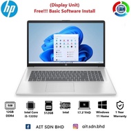HP 17-cn3053cl (7F8G5UA) 17.3"FHD Laptop Intel Core i5-1335U 12GB 512GB SSD Intel W11 (Display Unit)