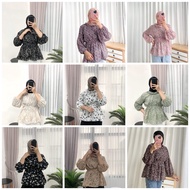Flowy Blouse Vintage Korean Blouse | Olla Blouse | Sesa Blouse