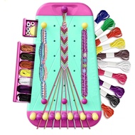 Friendship Bracelet Jewelry Making Kit for Girl Arts and Crafts Bracelets String Maker Kit Pretend P
