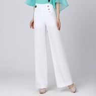 DANBAOLUO | กางเกงขาบานตรงสำหรับเต้นรำ Tango