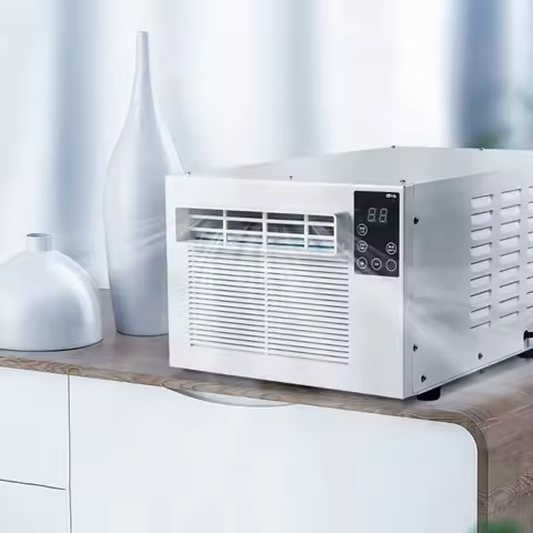 Household Electric 7000BTU Indoor Dormitory-use Mobile Sleeping Mini AC Dehumidifier Window Air Cond