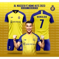 Al-nassr fc Home Adult Jersey Newest Ronaldo Jersey/Ronaldo Al Nassr Adult 2023