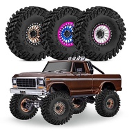 4Pcs 137*52mm 2.2 Inch RC Crawler Wheels and Tires Set for CROSS YK TRX4 SCX10 1/8 H8H Upgrade Parts