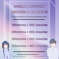 avakin life Dummy account for gifting     Crowns + Avacoins