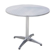 DAISO โต๊ะอลูมิเนียมหน้ากลม 60 ซม. ขา 4 แฉก  รุ่น T-76