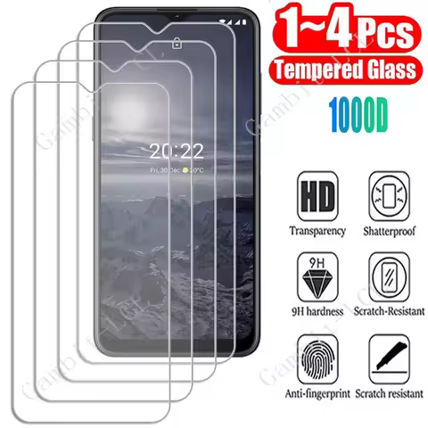 1/4PCS Tempered Glass For Nokia C110 C12 Plus Pro C210 C22 C300 C32 C200 C21 C31 C10 C20 C30 G22 G31