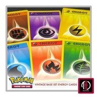Vintage Pokemon TCG Singles - 1999 Base Set Energy Cards