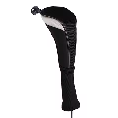 1 Pack Golf Club Head Covers Woods Hybrid, Headcovers Men Women 3 5 7 X with Interchangeable Number 