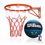 Basketball rim Combo with ball and basketball net - Basketball rim frame - Basketball size 7 - HOT m