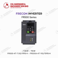 FRECON Inverter FR500 Series / PN: 7.5kW~ 11kW / 4T-7.5G/11PB-H ~ 4T-11G/15PB-H